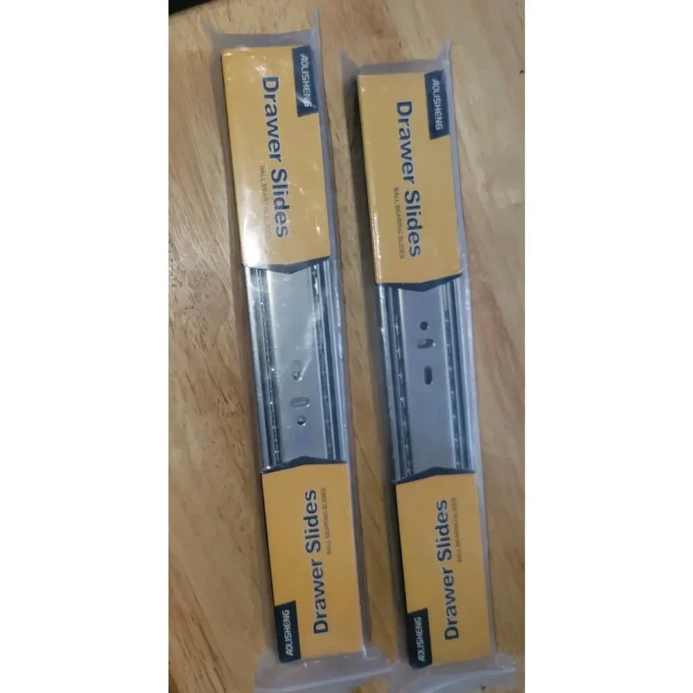 Lot Of 2 New Aolisheng Ball Bearing Drawer Slides 12